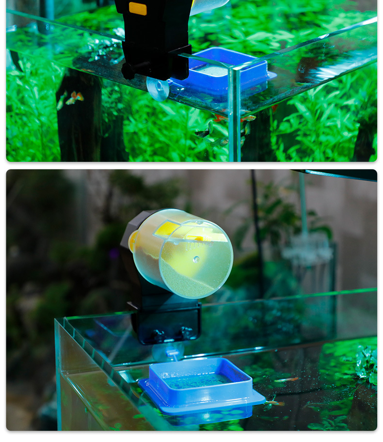 Aquarium Automatic Tank Fish Feeder Electronic Auto Fish Food Dispenser
