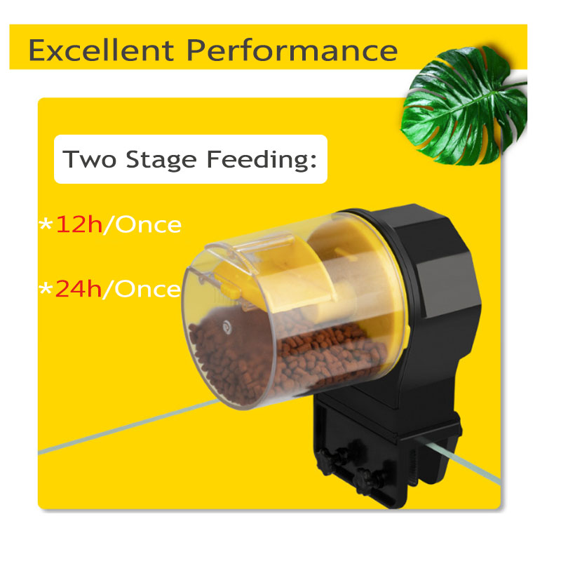 Aquarium Automatic Tank Fish Feeder Electronic Auto Fish Food Dispenser