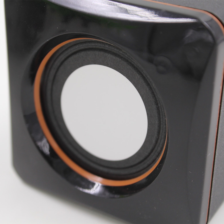 Mini Universal Computer Speakers 2 Pcs USB Power Computer Speaker Stereo 3.5mm Plug For Desktop PC Laptop Wired Bass Sound