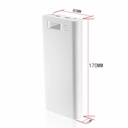 Dual USB Micro USB Type C Power Bank Shell 5V DIY 8*18650 Case Battery Charge Storage Box Without Battery