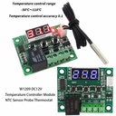 W1209 DC 12V Mini thermostat Temperature controller Incubation thermostat temperature control switch