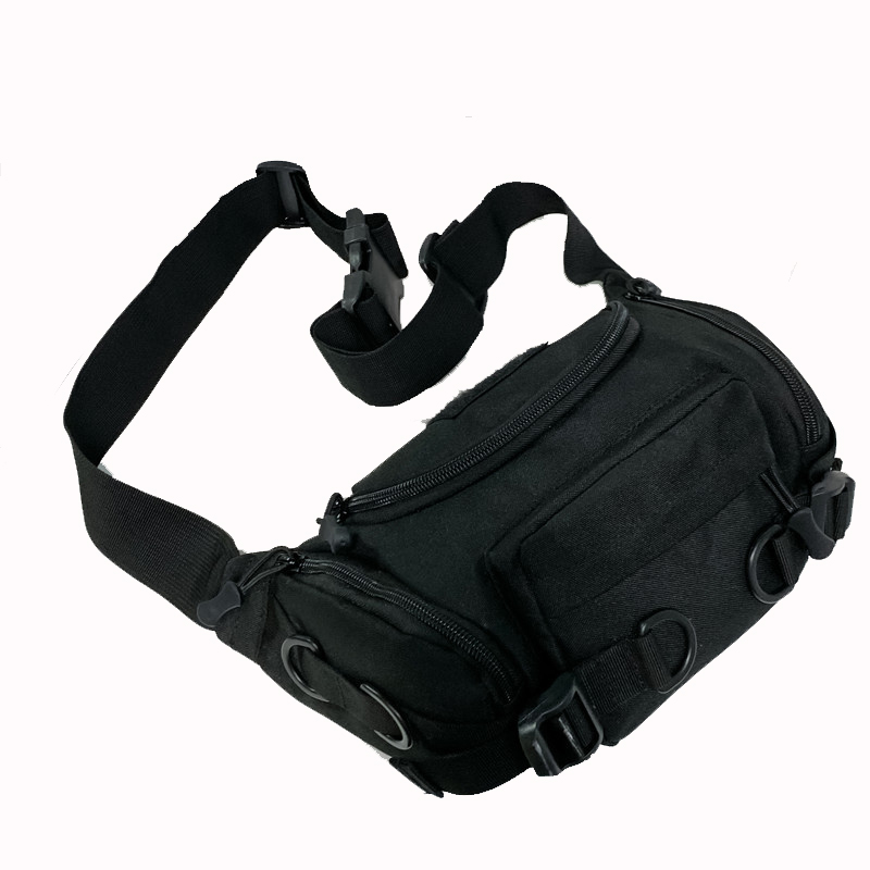High Quality Wear-resistant Nylon Men Waist Pack Casual Multiple Pockets Travel Storage Crossbody Bags Male Chest Bag