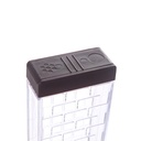 Transparent plastic seasoning box seasoning bottle six piece suit