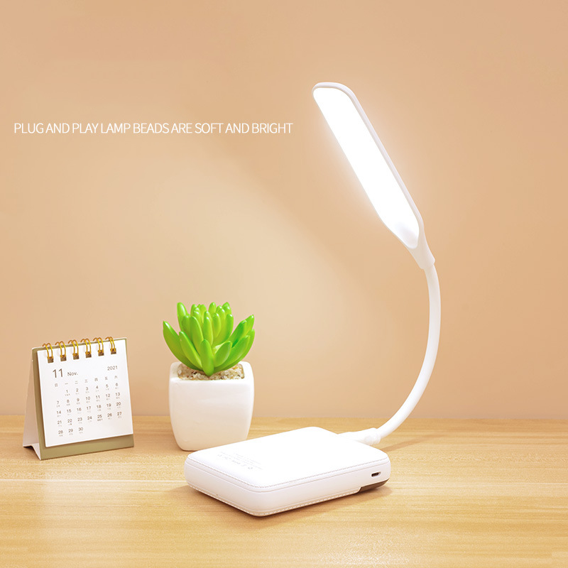 Portable Eye Care LED Book Light Students Study Reading Lamp Laptop Keyboard PC Lighting Night Light USB Plug Desk Lamp