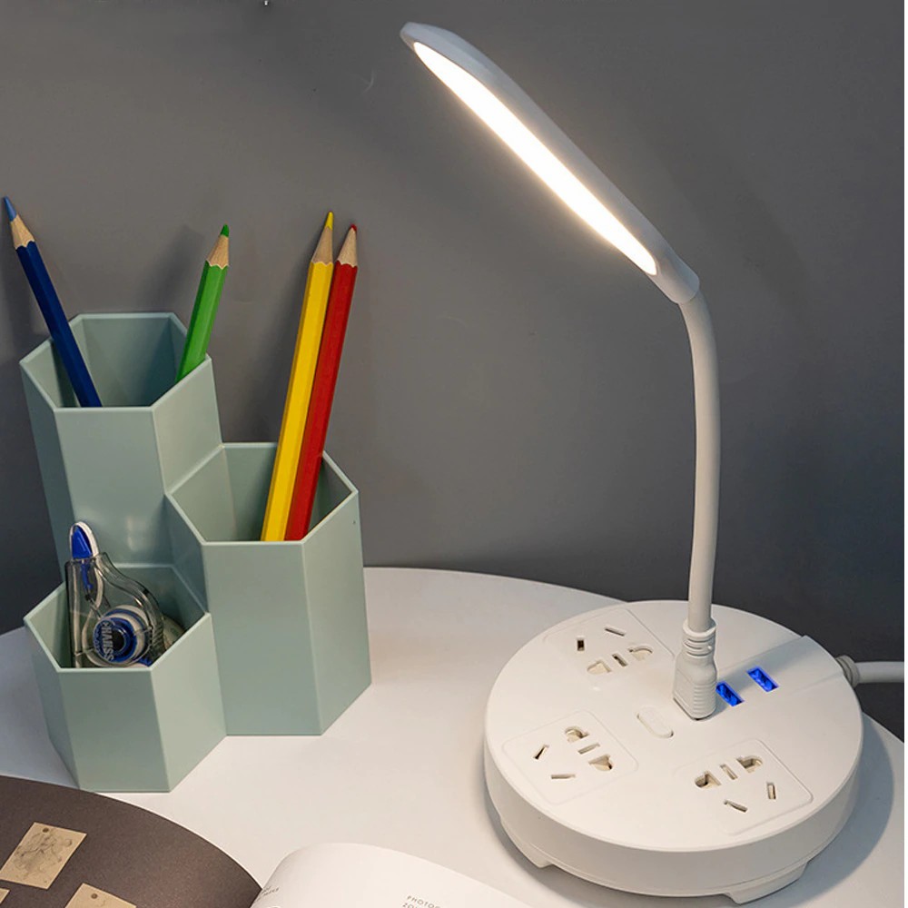 Portable Eye Care LED Book Light Students Study Reading Lamp Laptop Keyboard PC Lighting Night Light USB Plug Desk Lamp