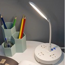 Portable Eye Care LED Book Light Students Study Reading Lamp Laptop Keyboard PC Lighting Night Light USB Plug Desk Lamp