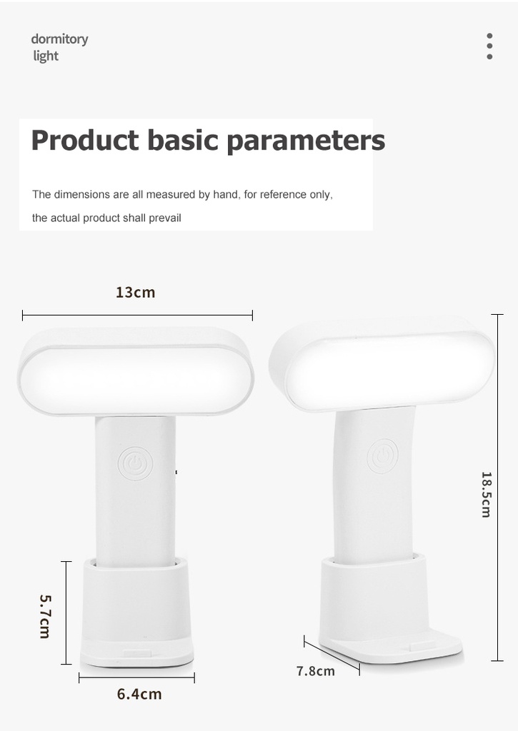 Rotating Desk Lamp Led Eye Protection Reading Lamp Extra Long Endurance Table Lamp Rechargeable Table Lamp Magnetic Table Lamp