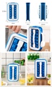 Ice hockey pot two-in-one ice tray mold kettle ice maker storage box refrigerator frozen ice bag