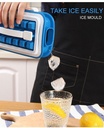 Ice hockey pot two-in-one ice tray mold kettle ice maker storage box refrigerator frozen ice bag