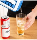 Ice hockey pot two-in-one ice tray mold kettle ice maker storage box refrigerator frozen ice bag