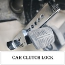 Universal Car Brake Clutch Pedal Lock Anti-Theft Strong Security For Cars Truck Throttle Accelerator Pedal Lock