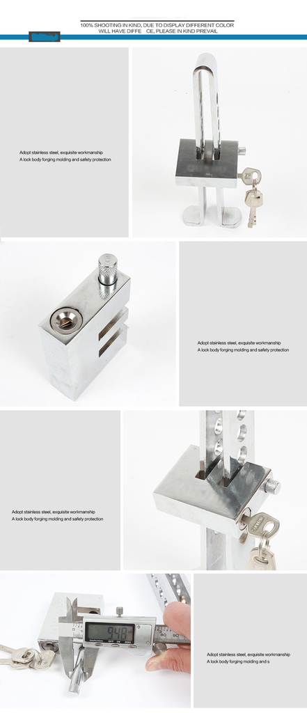 Universal Car Brake Clutch Pedal Lock Anti-Theft Strong Security For Cars Truck Throttle Accelerator Pedal Lock