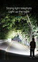 LED Flashlight Smile Shark High-brightness Long-range Rechargeable Light Night Riding Light Waterproof Torch Portable Flashlight
