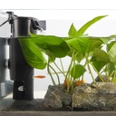 Aquarium Turtle Filter Waterfall Flow Water Clean Pump Bio-Filtration for Reptiles Tank Low Level Waterfall Filter for Fish Tank