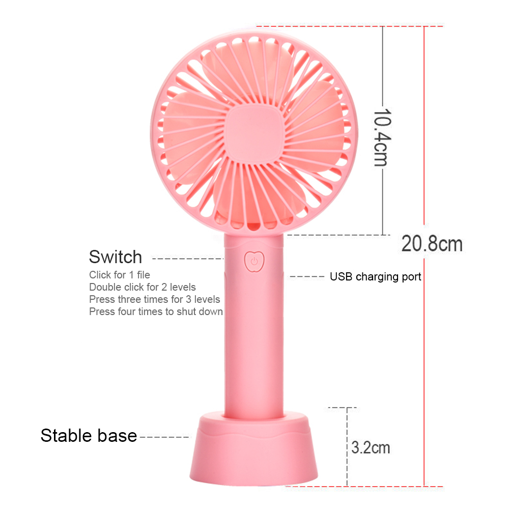 3 Speed Fan USB Rechargeable Fan
