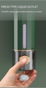 Wall Mount Soap Shower Gel Dispenser Bottle Plastic Hanging Hook Rack Hand Sanitizer Holder Bathroom Kitchen Organizer(450m0)