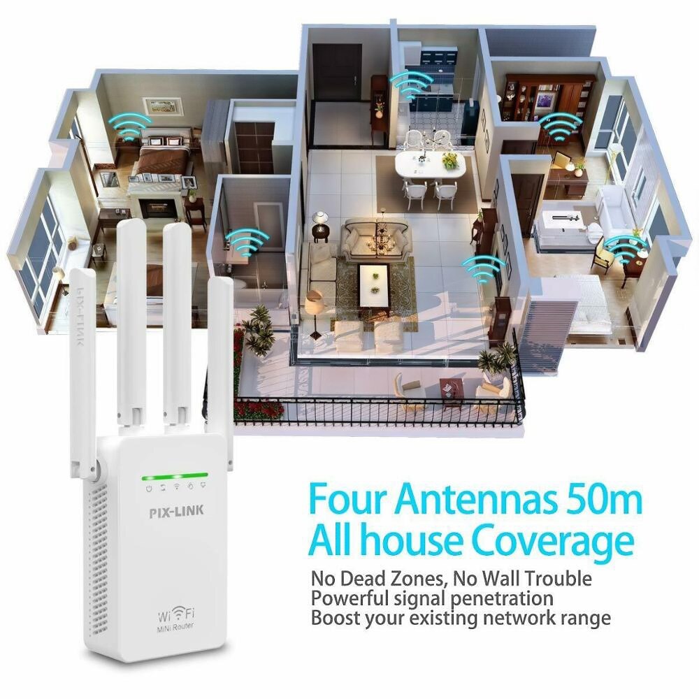 Pix-Link WR09 network wifi repeater 300M wifi router