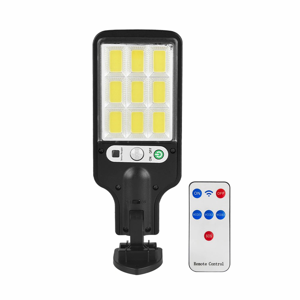 PIR Motion Sensor Street Lights Solar Led Light Outdoor Wall Lamp Waterproof Garden Decoration Patio Porch Garage Lighting with Remote
