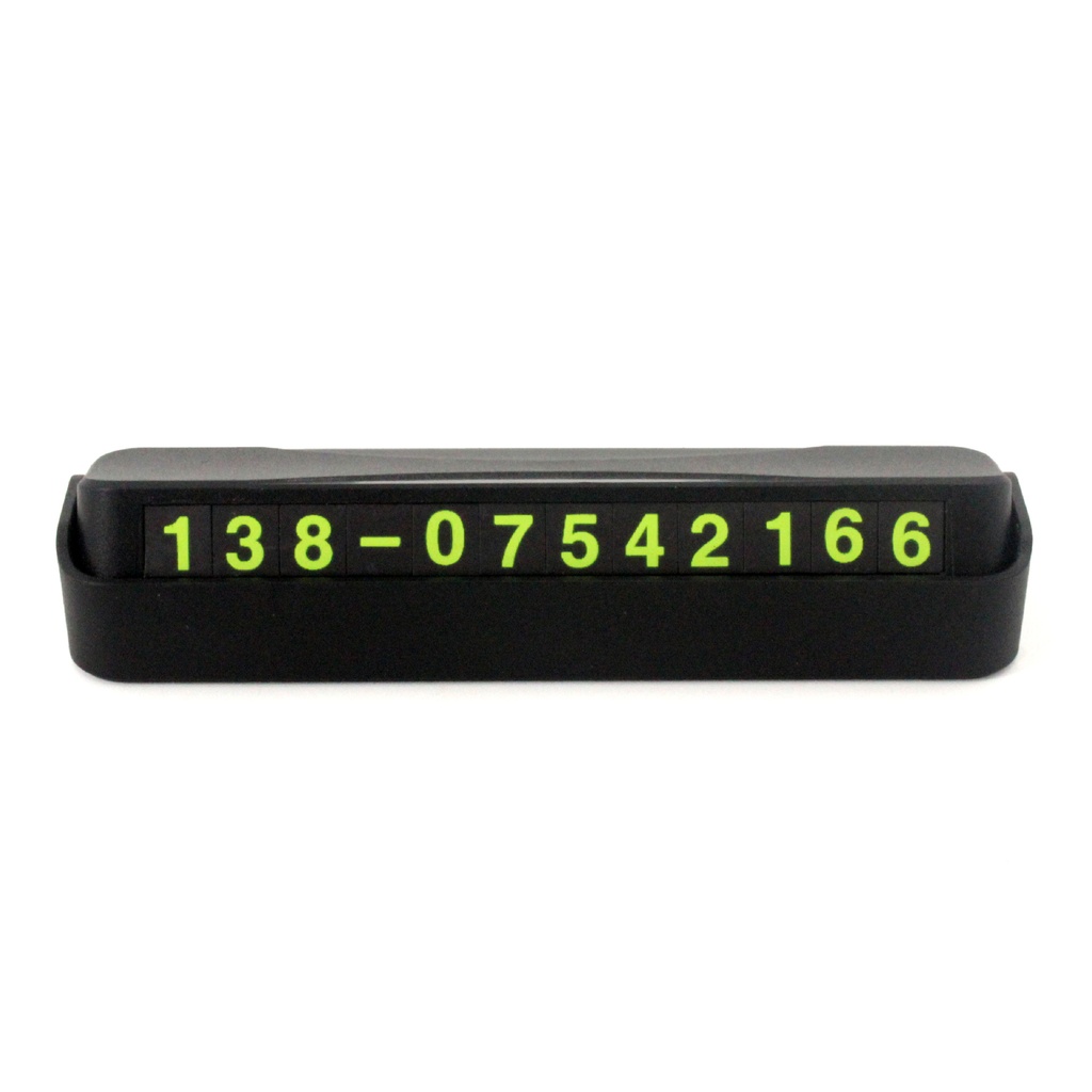 Car Temporary Parking Card Phone Number Card Plate Telephone Number Car Park Cards Parking Assistance