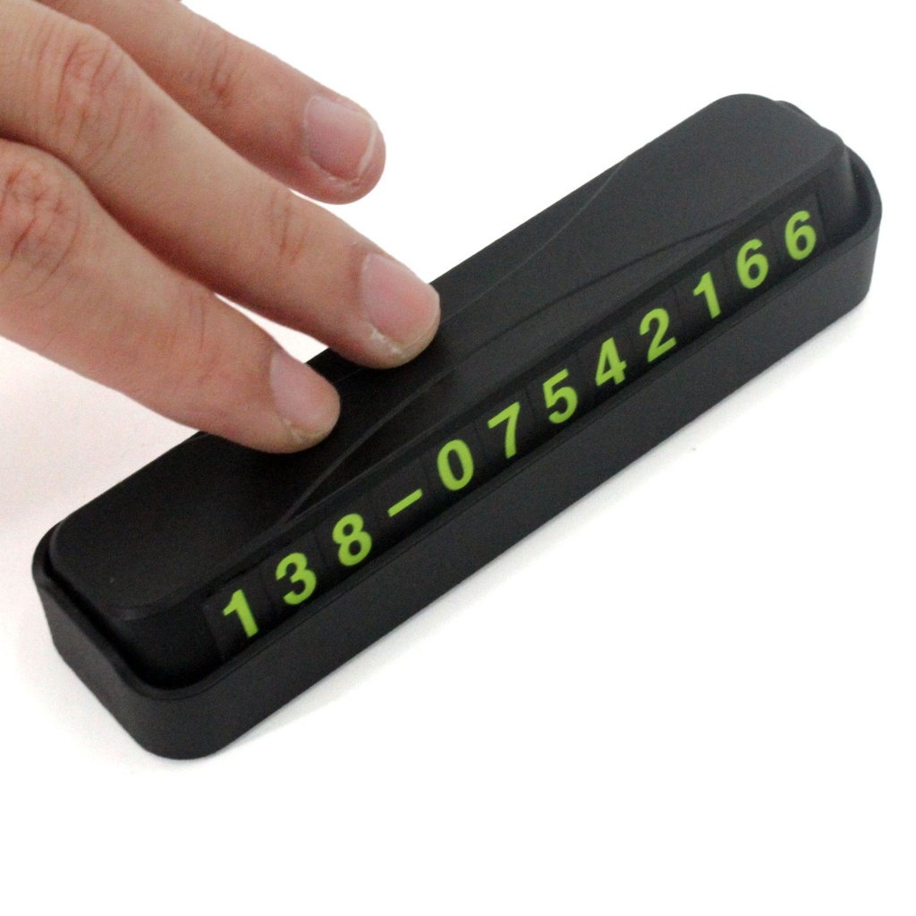 Car Temporary Parking Card Phone Number Card Plate Telephone Number Car Park Cards Parking Assistance