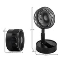 USB charging folding small fan portable outdoor mini creative desktop office telescopic fan