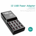5V 3.5A 2.1A 12Port Multi USB Charger USB Charging Station Dock Intelligent Fast Charger