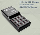 5V 3.5A 2.1A 12Port Multi USB Charger USB Charging Station Dock Intelligent Fast Charger