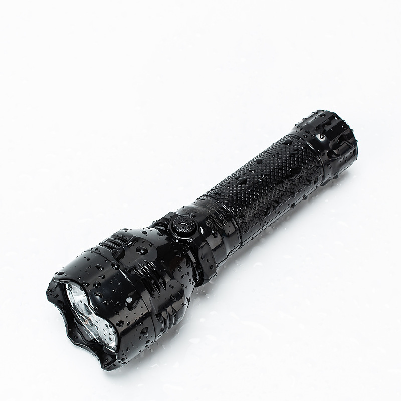 18650 lithium detachable rechargeable battery flashlight