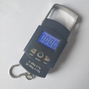 50kg/110lb-10g Digital Fish Scale Electronic Scale Portable Express Luggage Weight Hanging Scale with 1m Measuring Tape