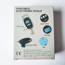 50kg/110lb-10g Digital Fish Scale Electronic Scale Portable Express Luggage Weight Hanging Scale with 1m Measuring Tape