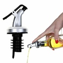 Glass oil bottle set vinegar soy sauce oil pot four-pack color box