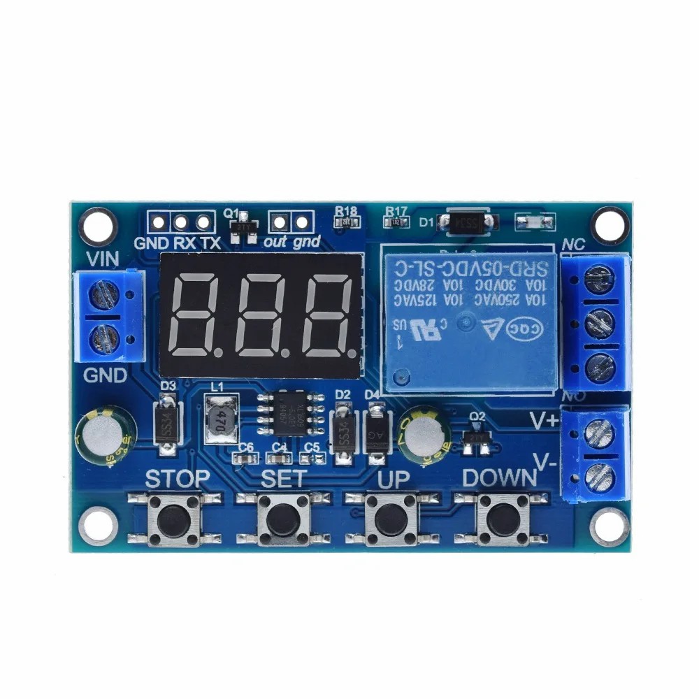DC 6-40V Battery Charger Discharger Control Switch Undervoltage Overvoltage Protection Board Auto Cut Off Disconnect Controller