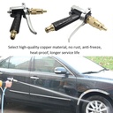 High Pressure Auto Car Washing Water Spray Garden Copper Adjustable head Nozzle Sprayer