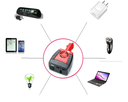 Car Inverter 150W 12V DC to 220V AC Power Supply Inverter Adapter with 2.1A USB Charger Port