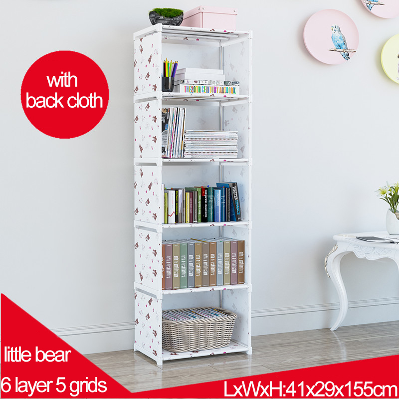 Book Shelf With Back Cloth / စာအုပ်စင်