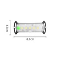5LED built-in battery USB rechargeable headlight
