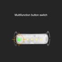5LED built-in battery USB rechargeable headlight