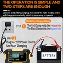 Full Automatic Car Battery Charger 12V 6A Digital Display Battery Charger Power Pulse Repair Chargers