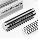 Metal Car Temporary Parking Card Universal Rotate Phone Number Plate