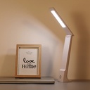 USB Rechargeable LED Desk Lamp stepless Dimmable Foldable Reading Light Eye Protected Table Lamp