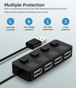 4 in 1 USB2.0 HUB Multi USB Splitter 4 Port Extender