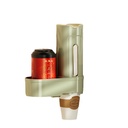 Disposable cup holder water dispenser cup holder punch-free paper cup holder wall-mounted dust-proof storage rack