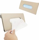 Car Visor Tissue Holder Box Mask Holder Towel Premium Leather PU Car Sun Visor Interior Storage