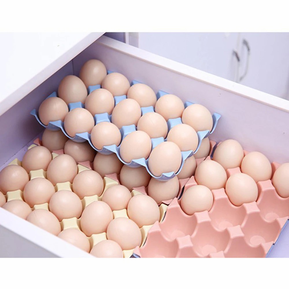 15 Grid Egg Storage Box Plastic Refrigerator Storage Egg Container Boxes Eggs Shelf Case Organizer