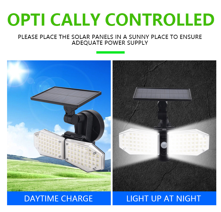 Solar garden light outdoor light human body induction home lighting wall light