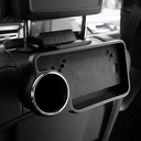 Universal Car Headrest Drink Holder Stand Foldable Rear Seat Table Tray Organizer