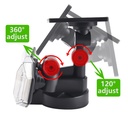 Solar garden light outdoor light human body induction home lighting wall light