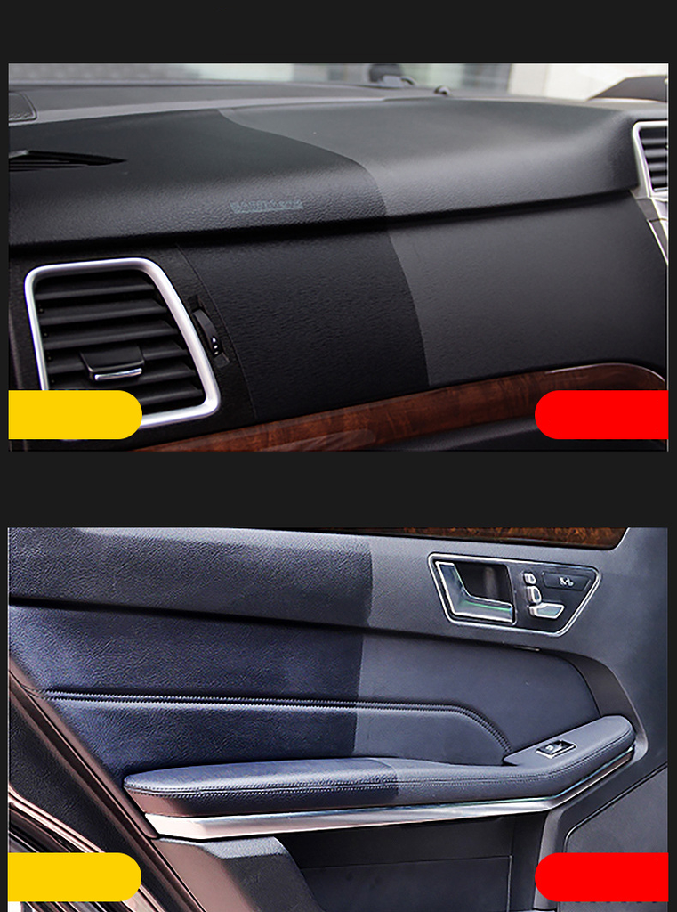 120ML Car Cleaning Agent Plastic Parts Wax Automotive Interior Maintenance Instrument Panel Retreading Leather Retreading Agent