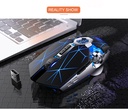 A7 2.4GHz Wireless Rechargeable Optical Mouse 7 Buttons 1600 DPI USB Gaming Office Silent Mice