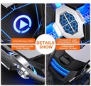 A7 2.4GHz Wireless Rechargeable Optical Mouse 7 Buttons 1600 DPI USB Gaming Office Silent Mice